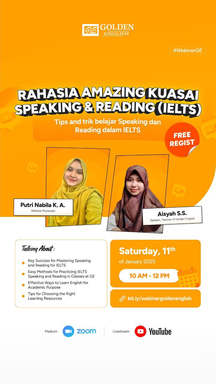 Tips and trik belajar Speaking dan Reading dalam IELTS