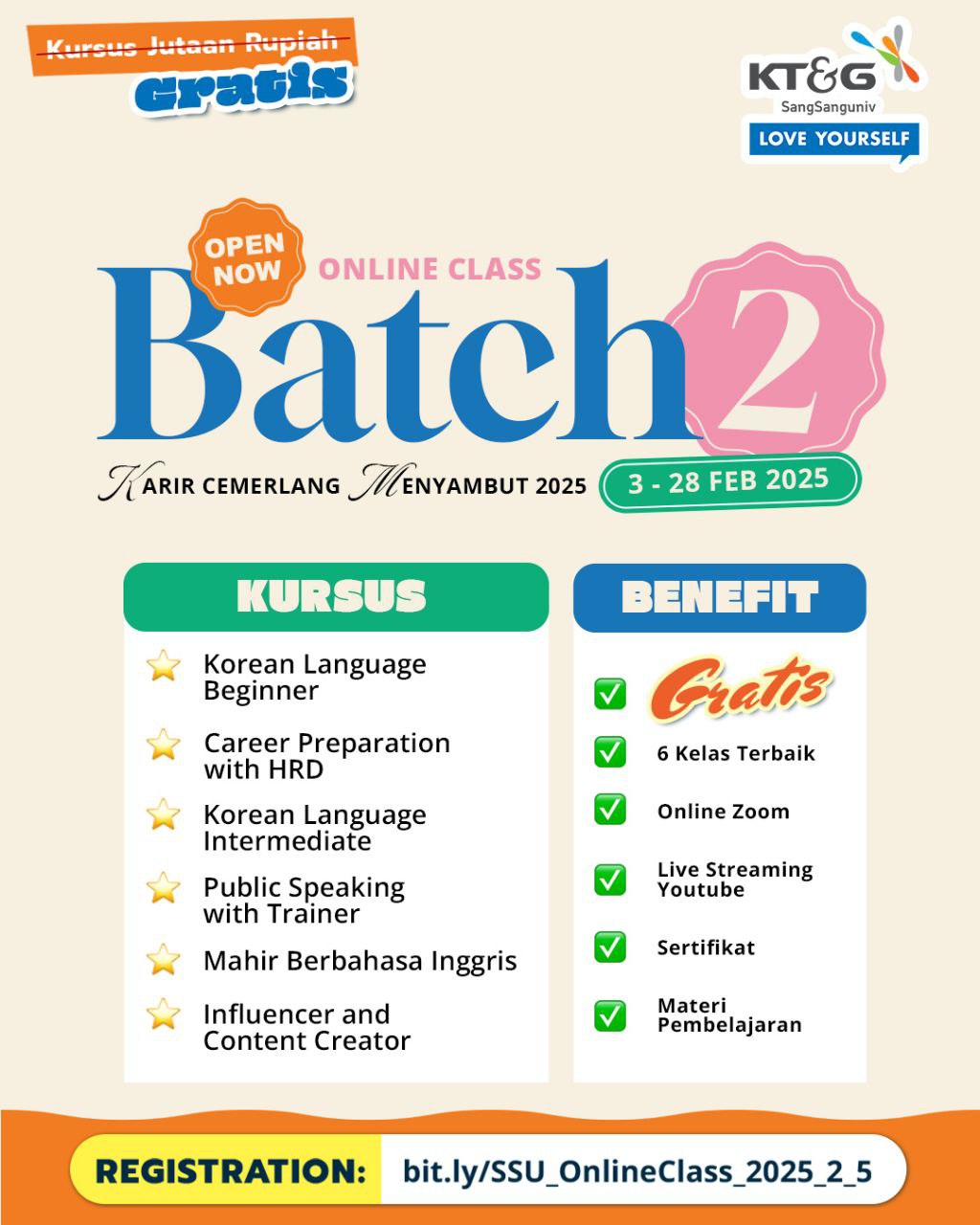 Online Class Regular Batch 2