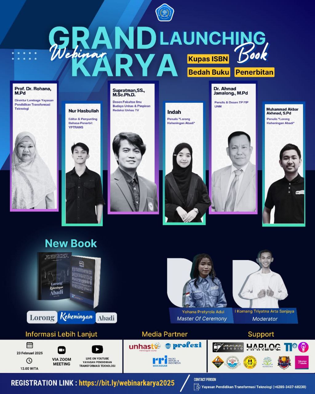 Webinar Grand Launching Book