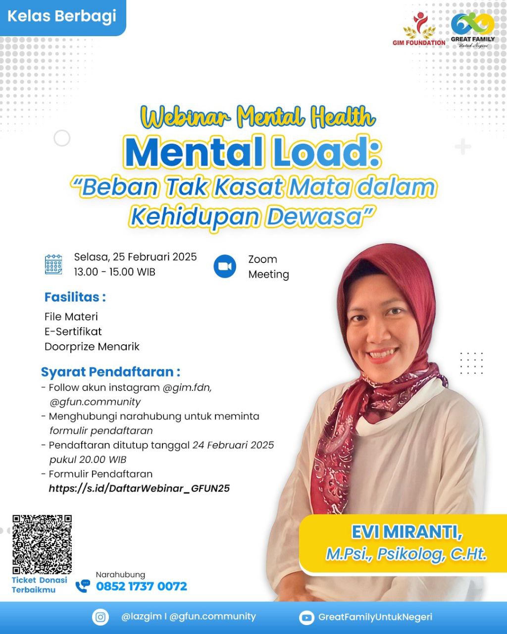 Webinar Kesehatan Mental Load