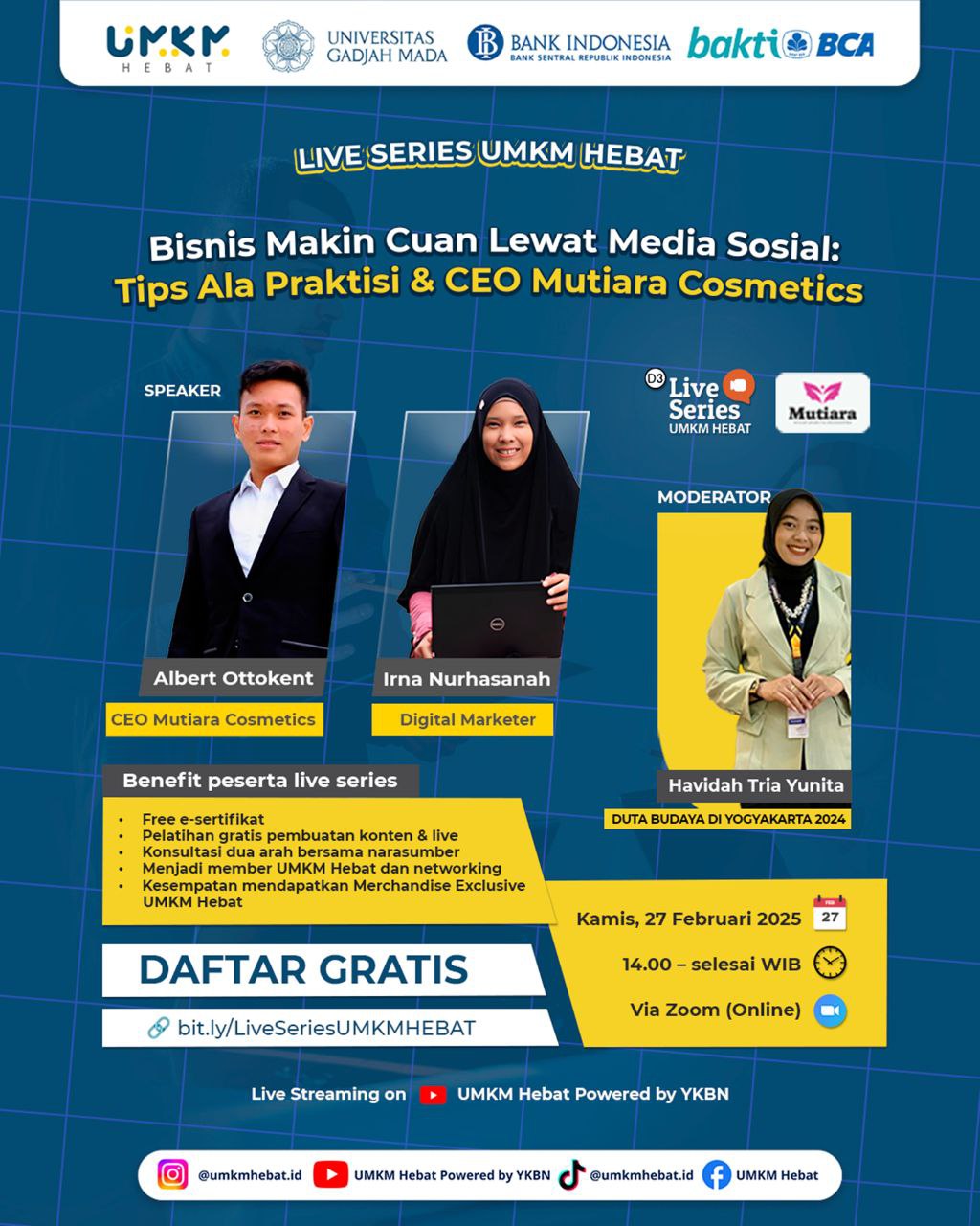 “Bisnis Makin Cuan Lewat Media Sosial:
