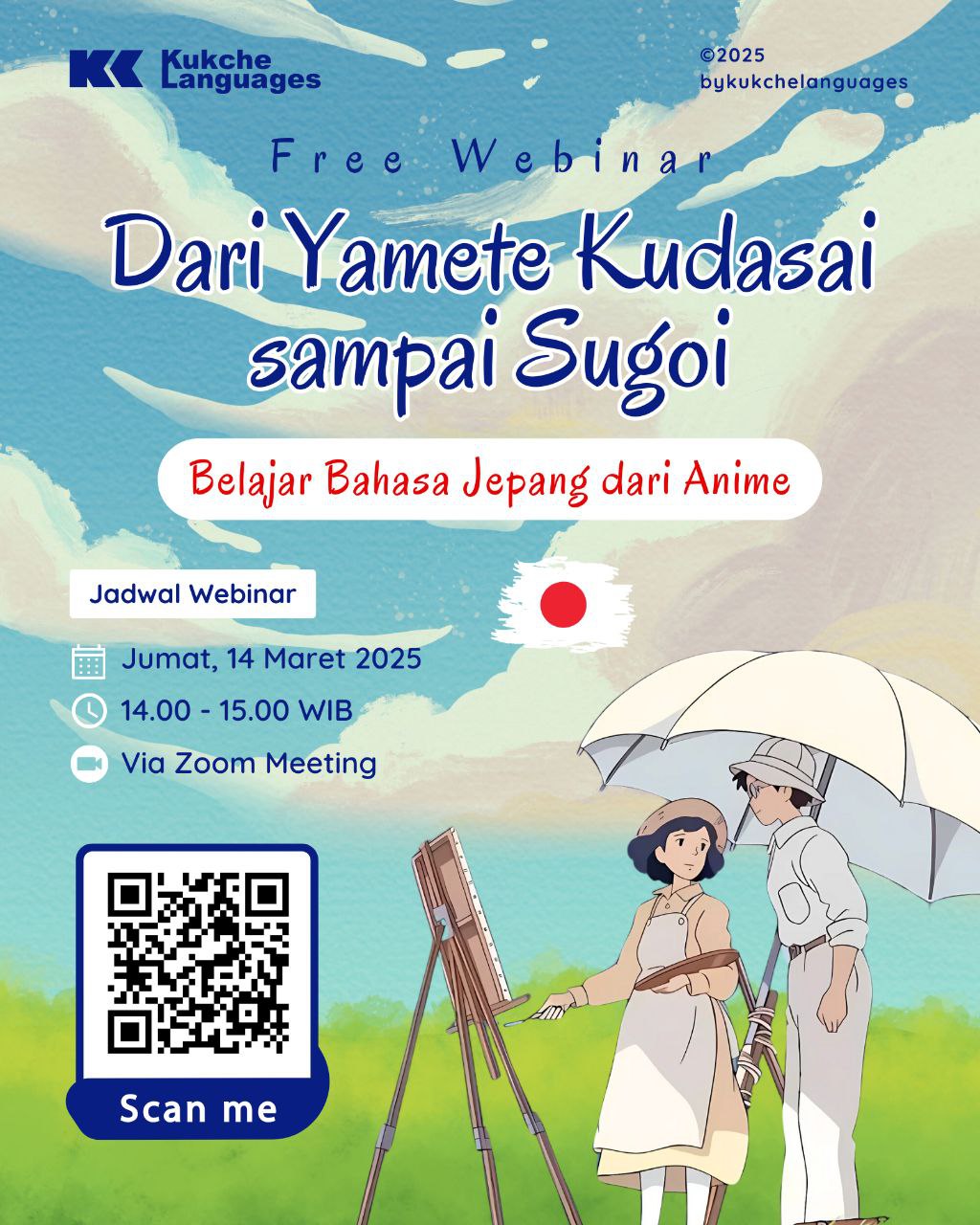 webinar gratis Bahasa Jepang