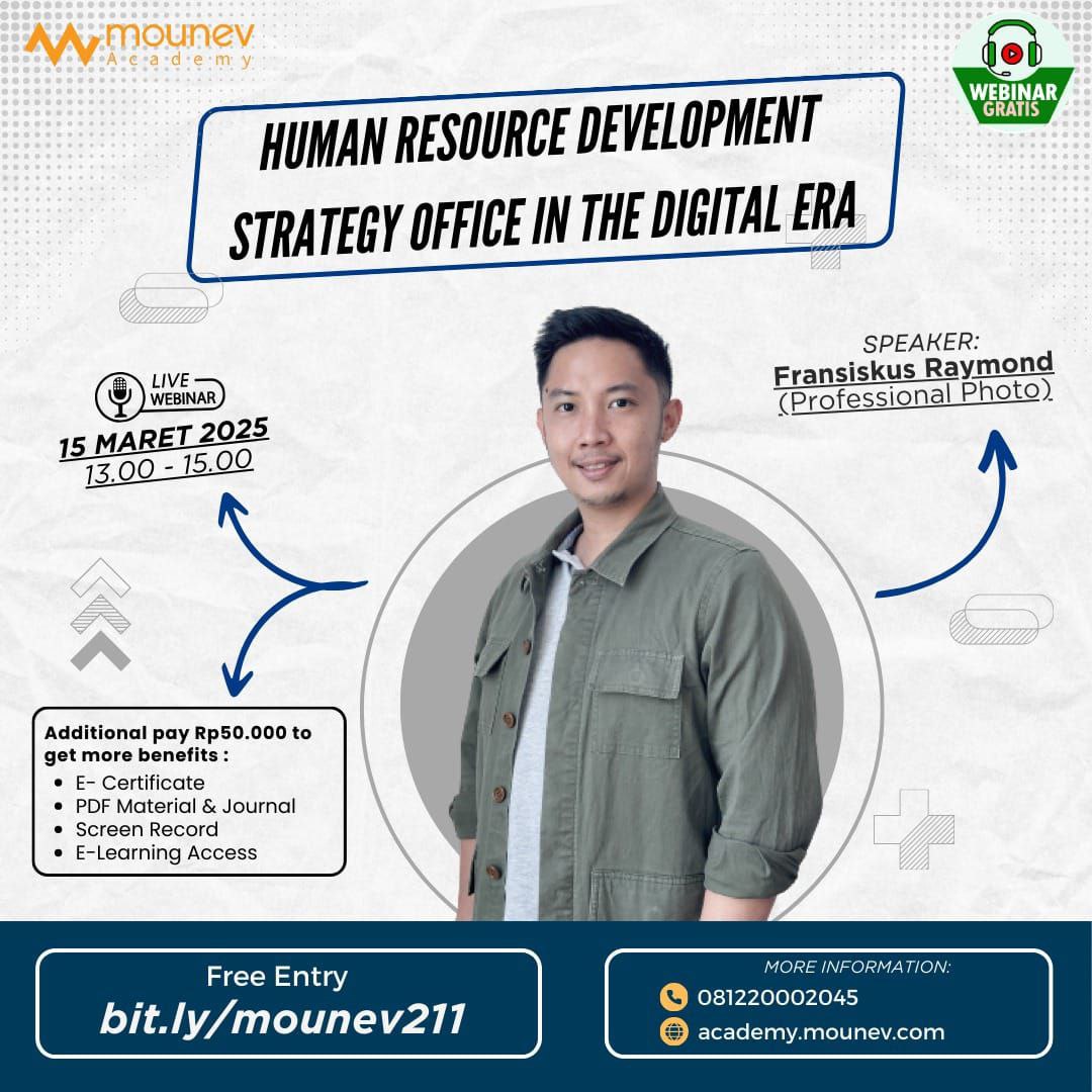 Human Resource Development Strategy Office in The Digital Era
