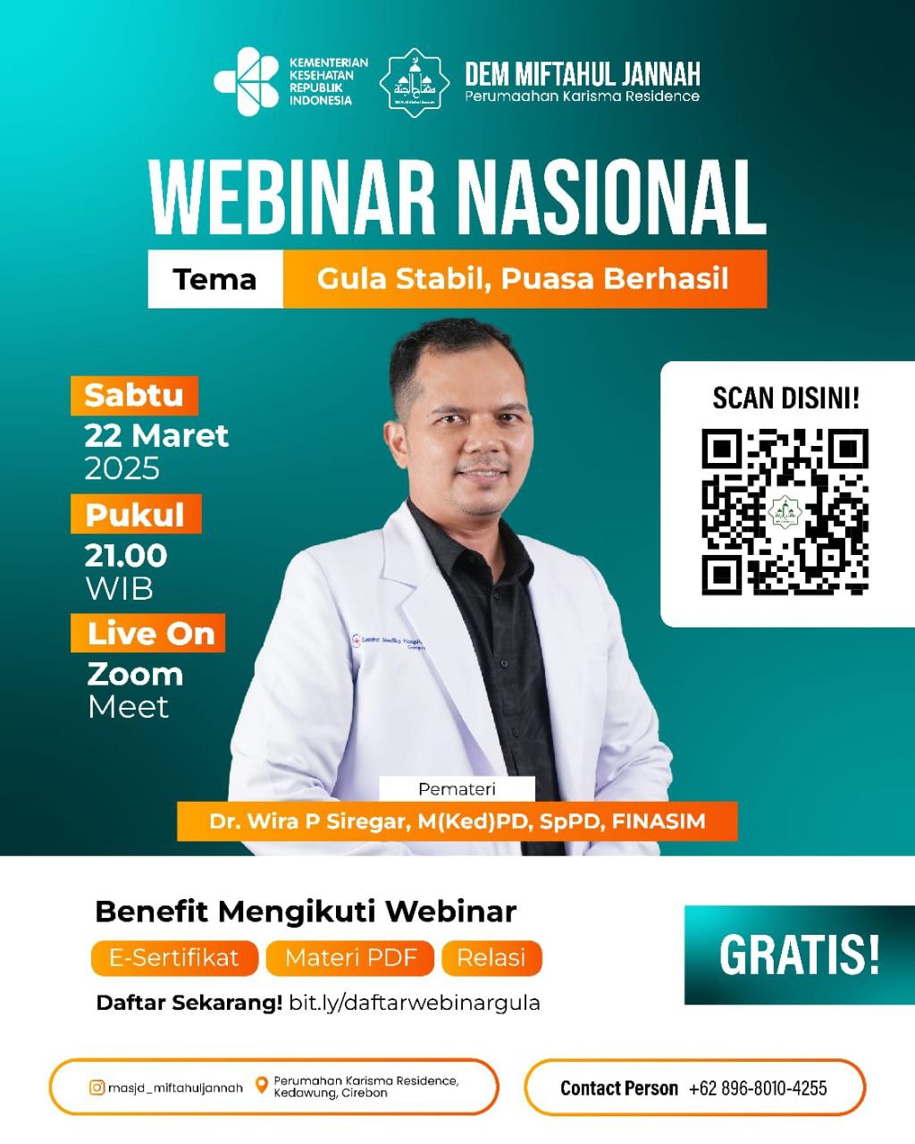 Gula Stabil, Puasa Berhasil”