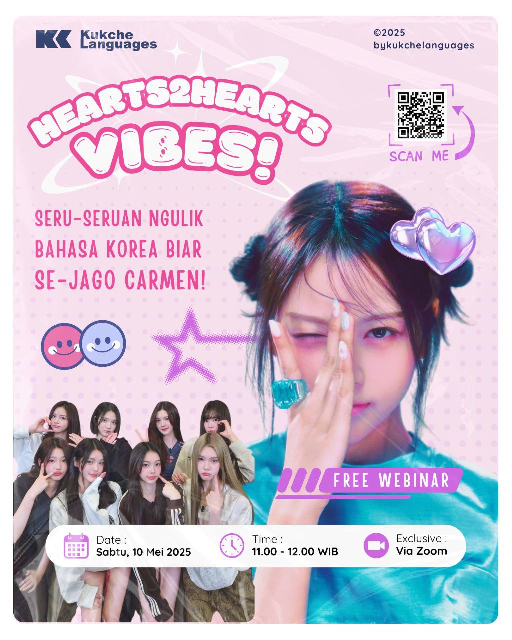 Belajar Bahasa Korea dari lagu Hearts2Hearts