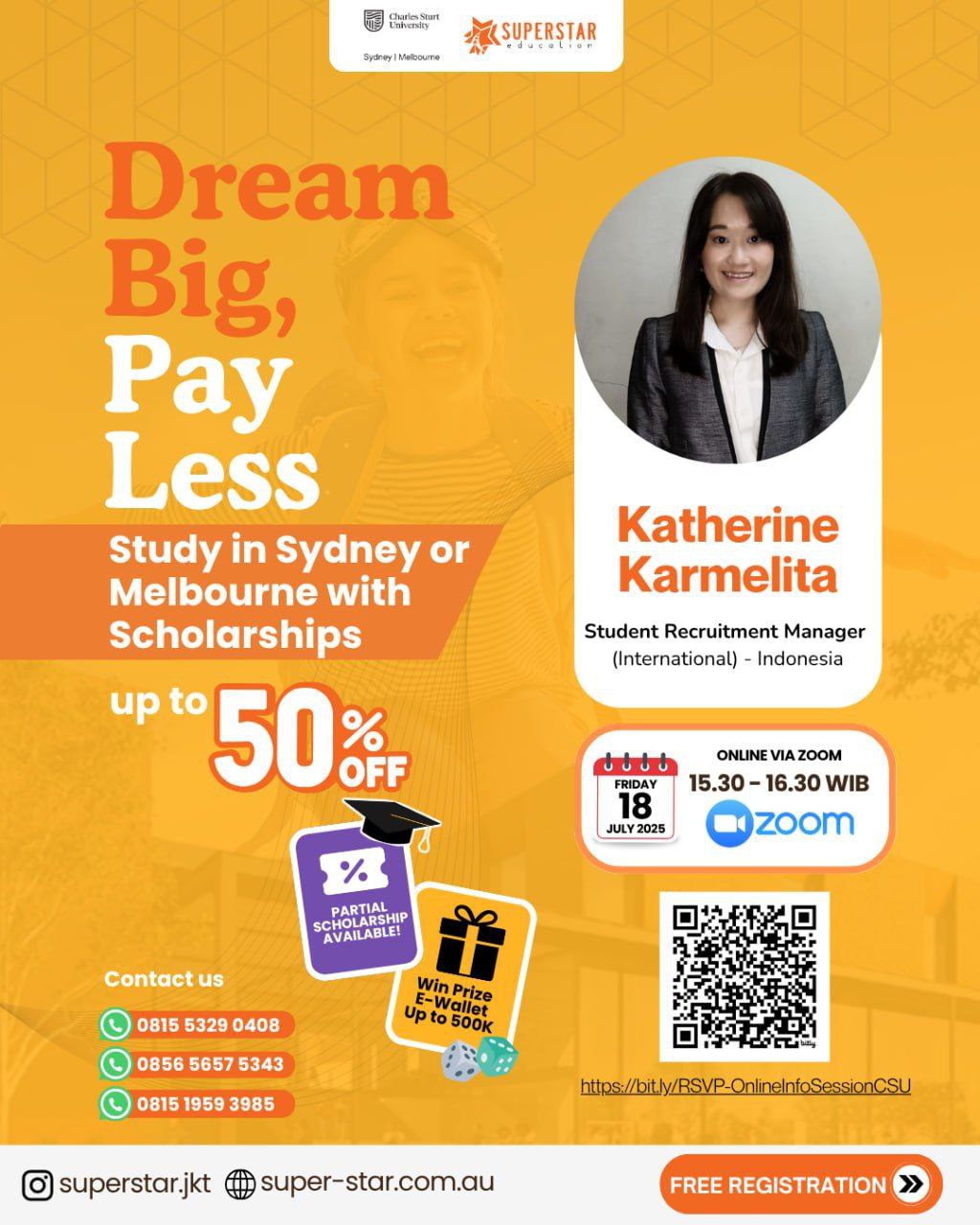 Dream Big, Pay Less!
