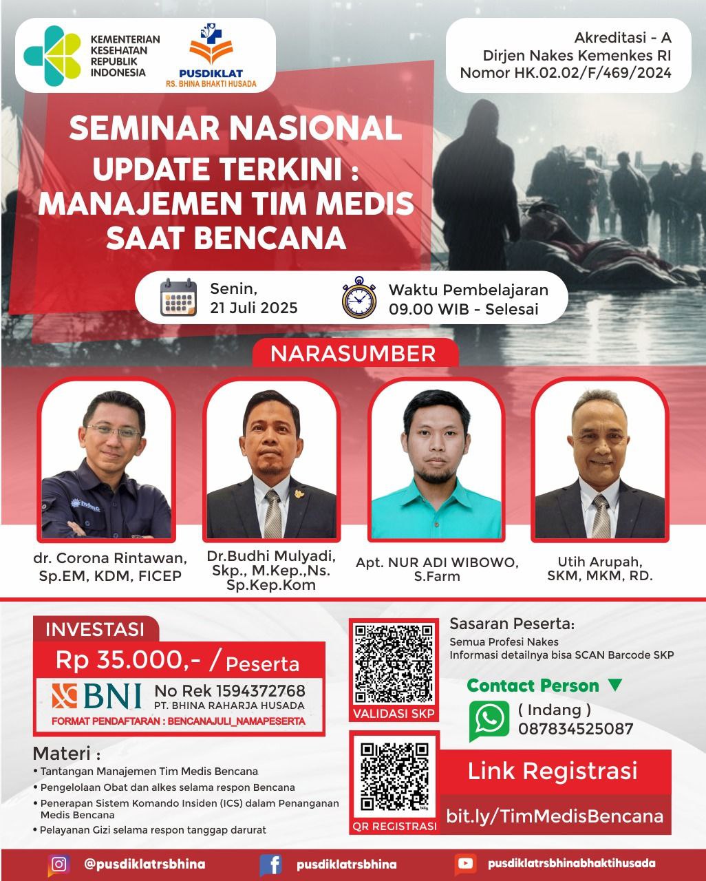 Manajemen Tim Medis Saat Bencana